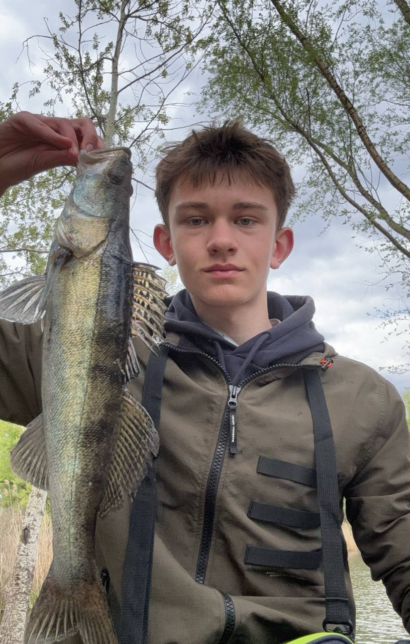 Судак — улов на Дніпро, Запорізька обл., 02.05.2026