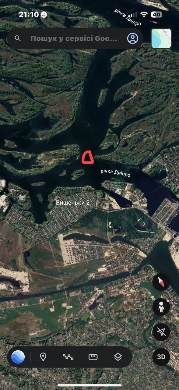 Окунь, 0.9 кг — улов на Затока Дніпра (3 шлюз), Київська обл., 02.09.2026