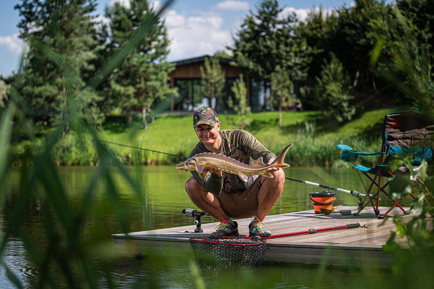 Ставок Seven Lakes Fish Club, м. Київ — риболовля, фото 3