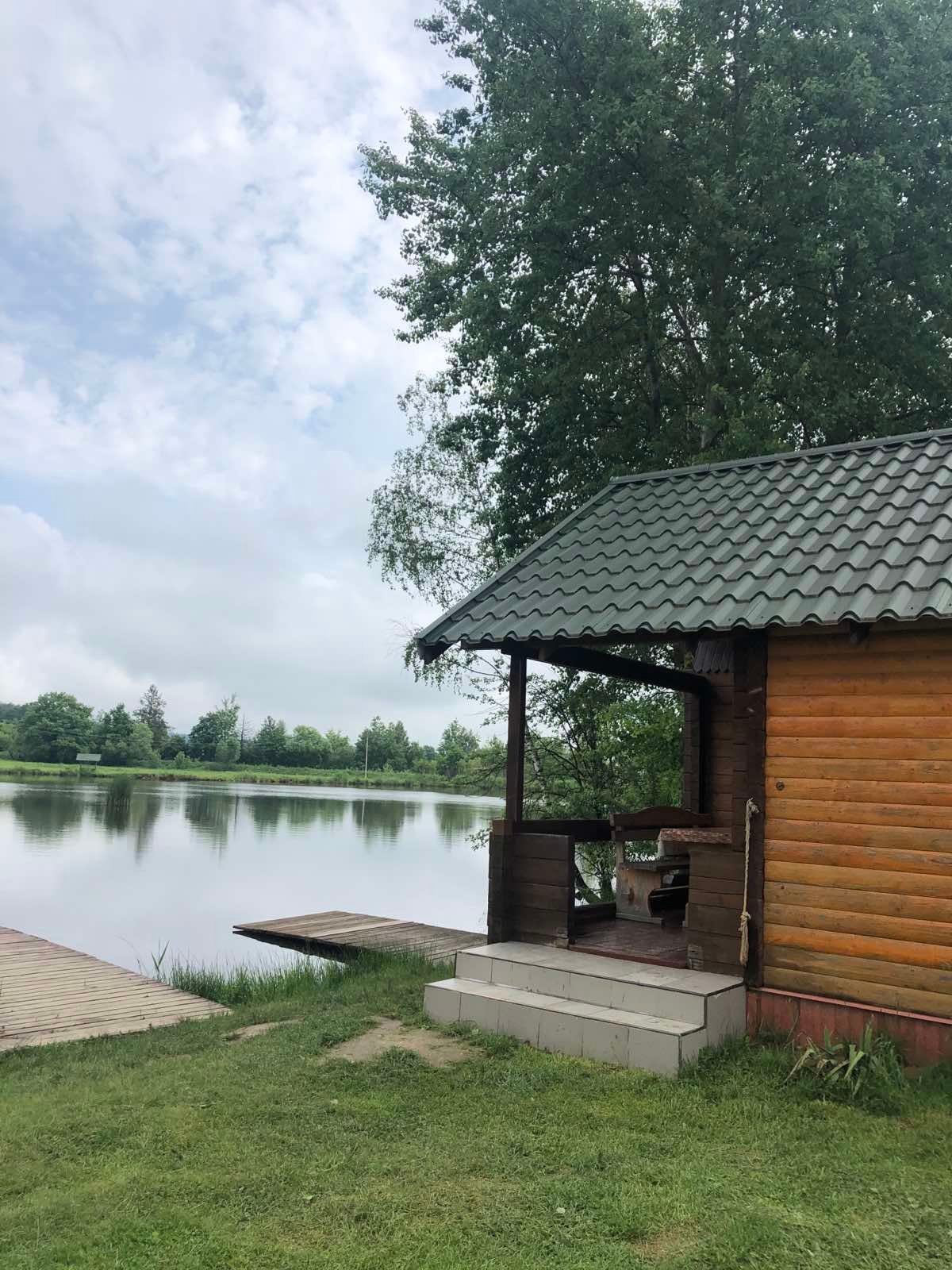 Ставок с. Вахнівці (перед Мигово), Чернівецька обл. — риболовля, фото 25