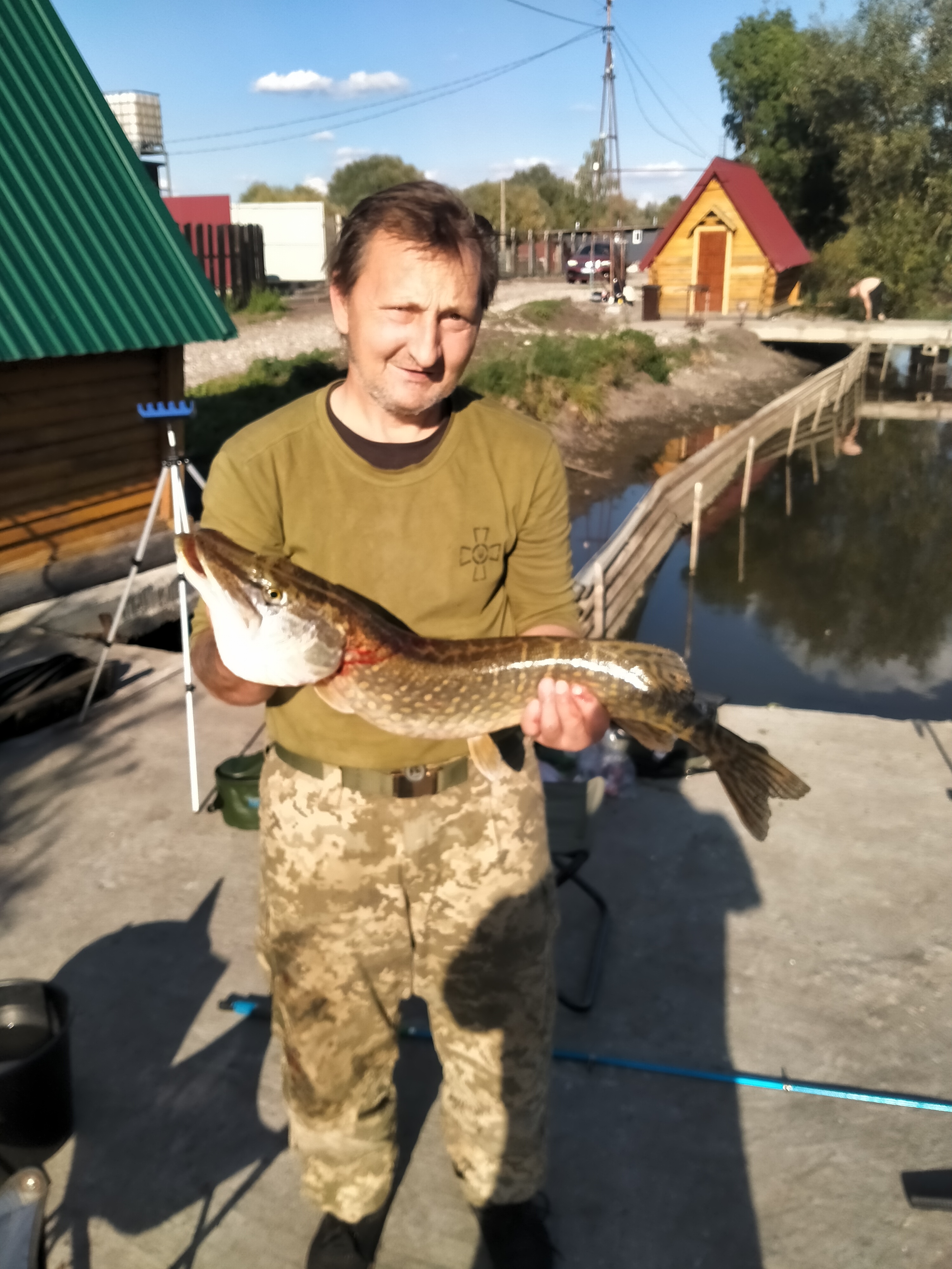 Щука, 3.6 кг — трофей на Ружичанка (База відпочинку "Братська воля"), Хмельницька обл., 06.10.2026